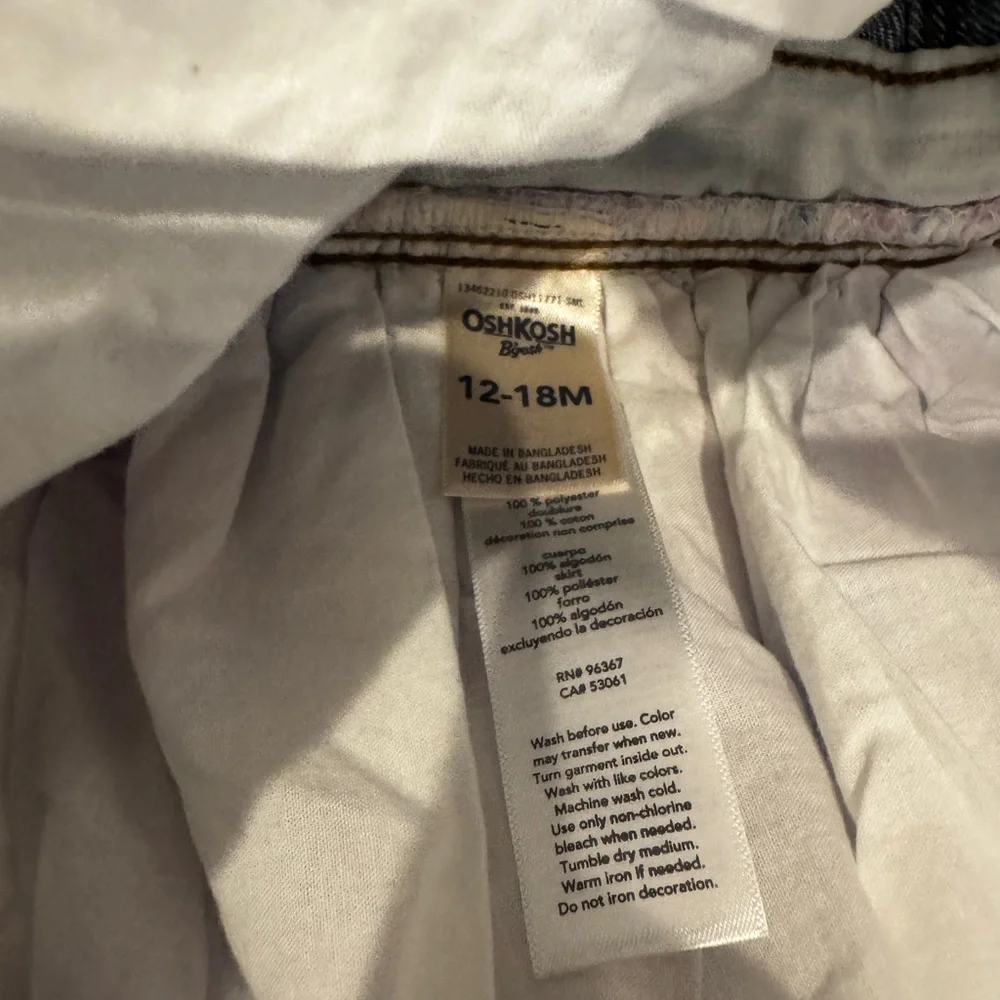 OshKosh B'gosh‎ White Baby Dress 12-18 months